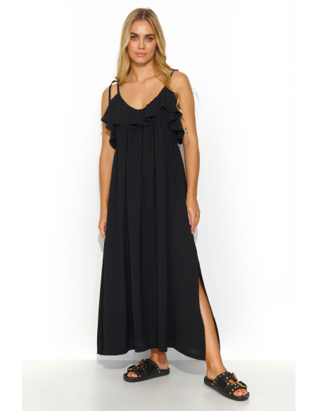 Robe de jour model 195011 Makadamia