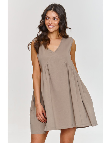 Robe de jour model 209571 Makadamia