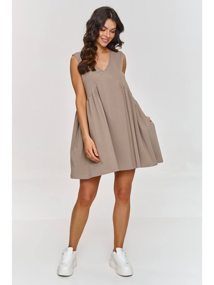 Robe de jour model 209571 Makadamia