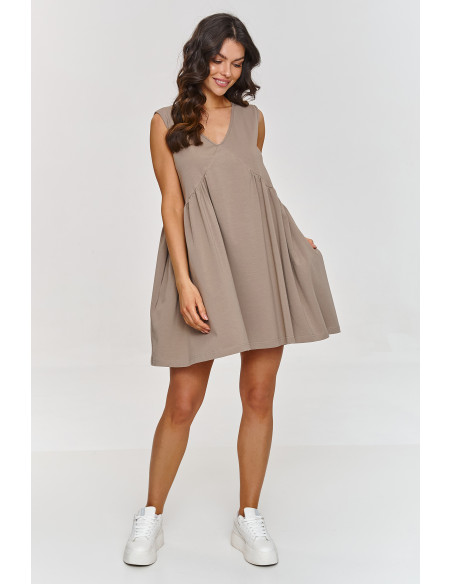 Robe de jour model 209571 Makadamia