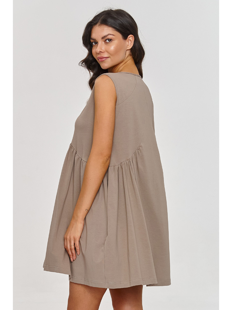 Robe de jour model 209571 Makadamia