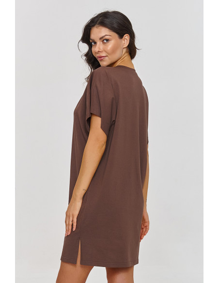 Robe de jour model 209747 Makadamia
