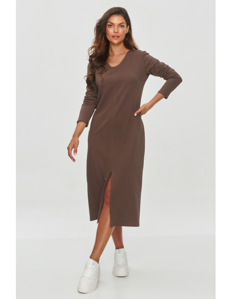 Robe de jour model 200063 Makadamia
