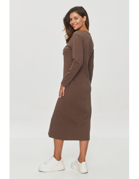 Robe de jour model 200063 Makadamia