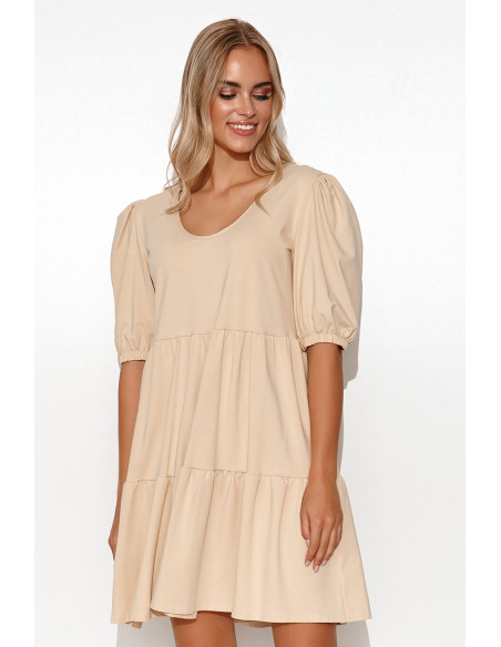 Robe de jour model 179200 Makadamia