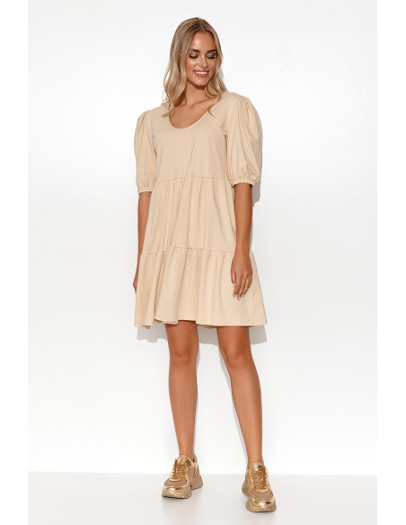 Robe de jour model 179200 Makadamia