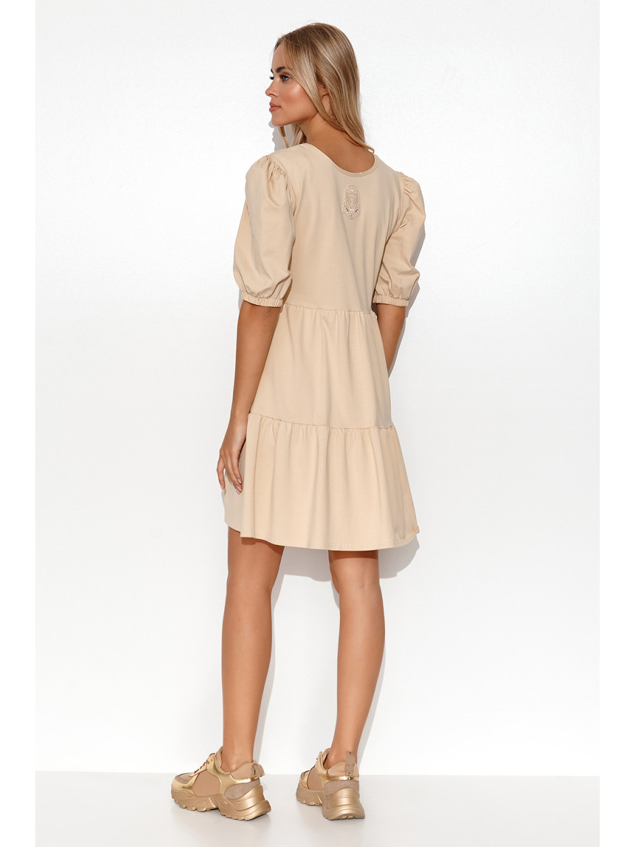 Robe de jour model 179200 Makadamia