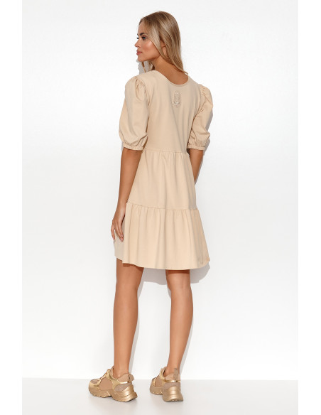 Robe de jour model 179200 Makadamia