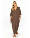 Robe de jour model 193058 Makadamia