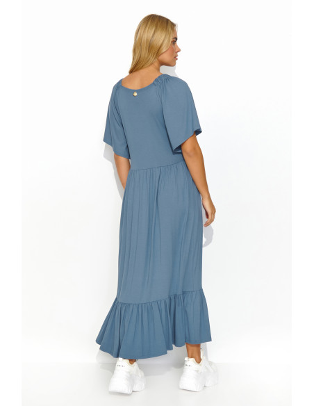Robe de jour model 193209 Makadamia