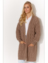 Cardigan model 184393 Makadamia