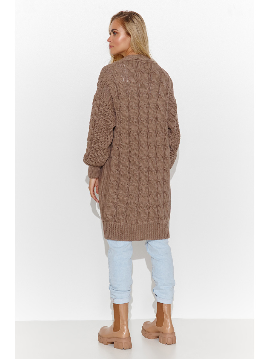 Cardigan model 184393 Makadamia