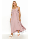 Robe de jour model 195013 Makadamia