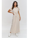 Robe de jour model 209855 Makadamia