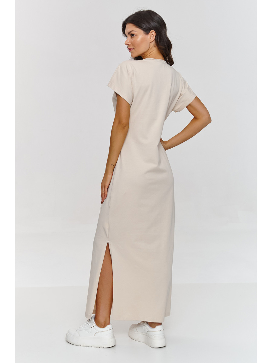 Robe de jour model 209855 Makadamia