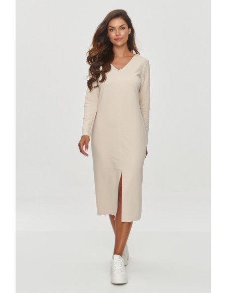 Robe de jour model 200064 Makadamia
