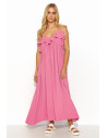Robe de jour model 195014 Makadamia