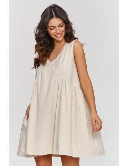 Robe de jour model 209573 Makadamia