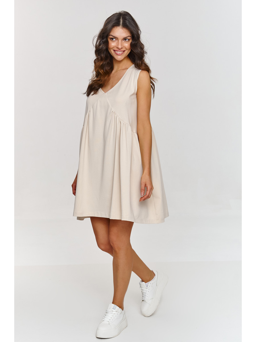 Robe de jour model 209573 Makadamia