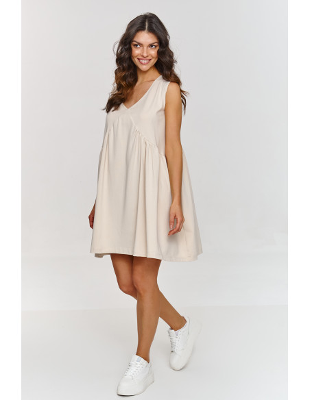 Robe de jour model 209573 Makadamia
