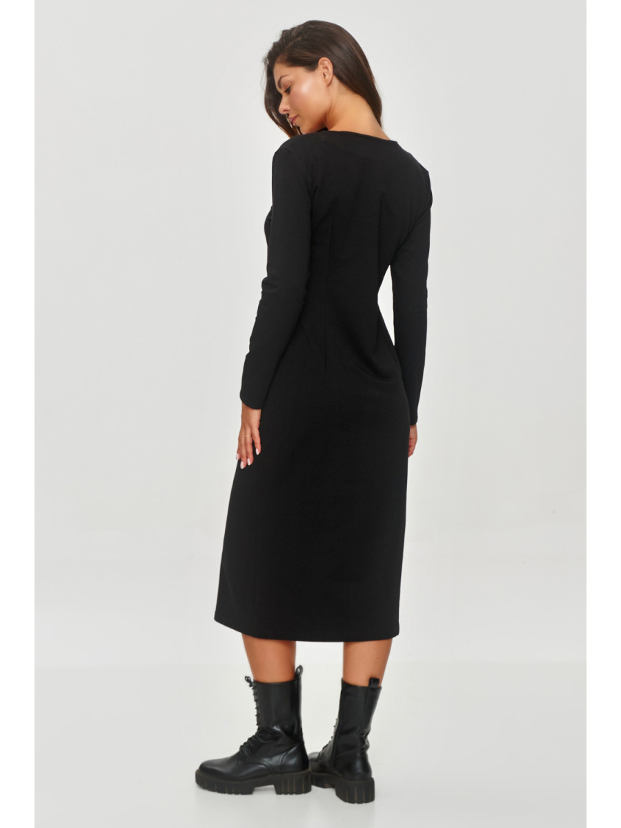 Robe de jour model 200065 Makadamia