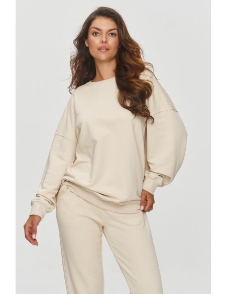 Sweatshirt model 200125 Makadamia
