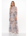 Robe de jour model 170082 Makadamia