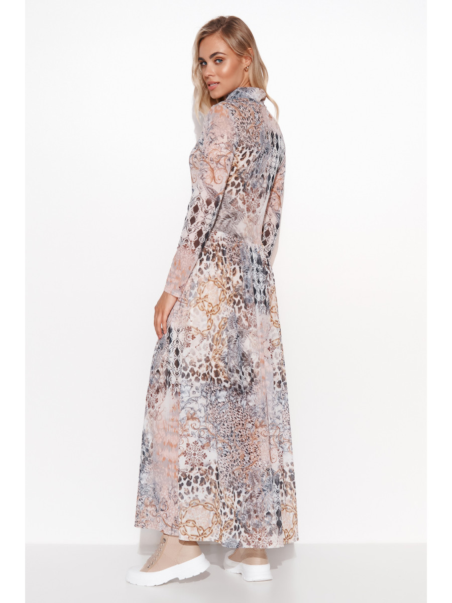 Robe de jour model 170082 Makadamia