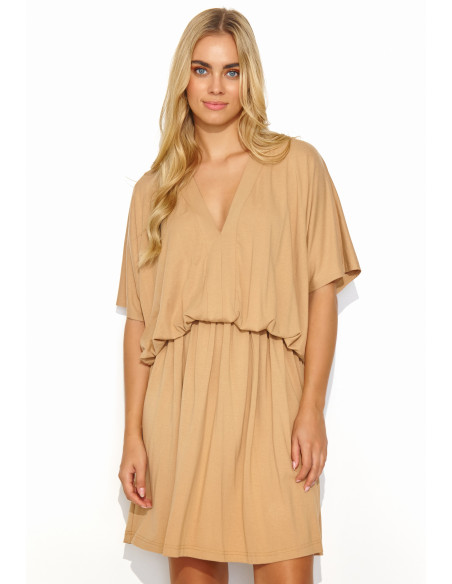 Robe de jour model 192945 Makadamia