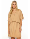 Robe de jour model 192945 Makadamia