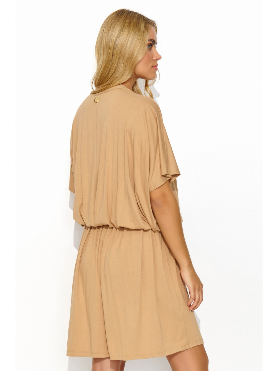 Robe de jour model 192945 Makadamia