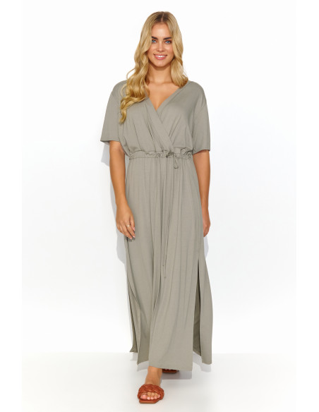 Robe de jour model 193213 Makadamia