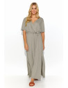 Robe de jour model 193213 Makadamia