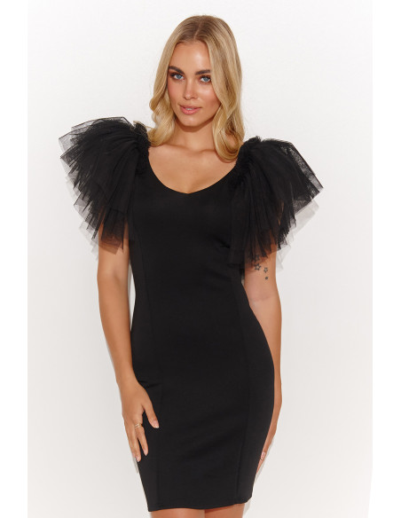 Robe de soirée model 185222 Makadamia