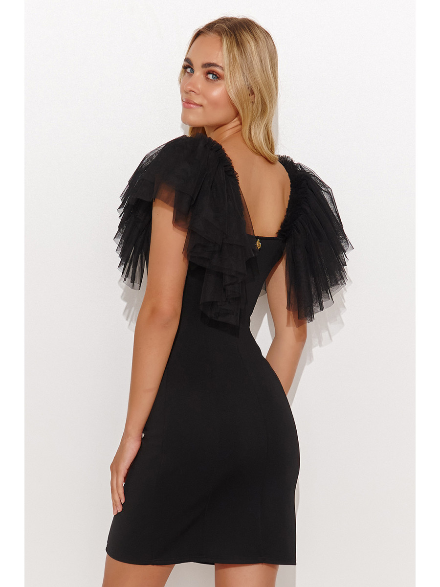 Robe de soirée model 185222 Makadamia