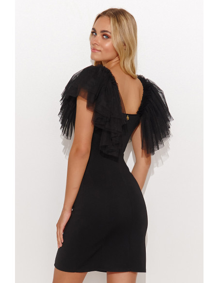 Robe de soirée model 185222 Makadamia