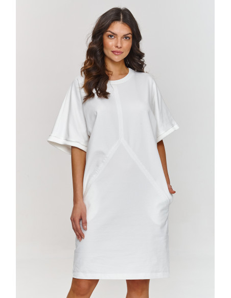 Robe de jour model 209591 Makadamia