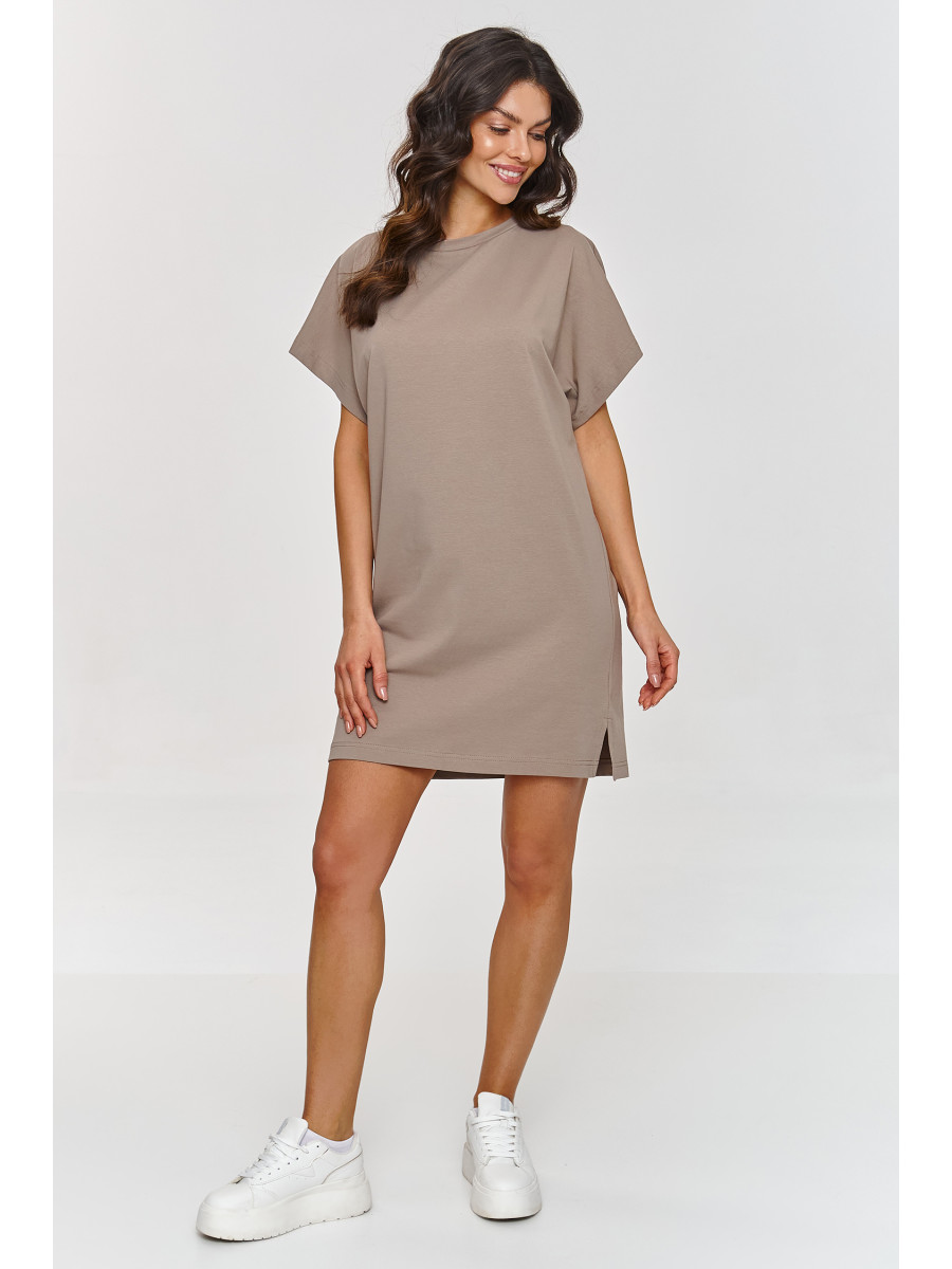 Robe de jour model 209641 Makadamia