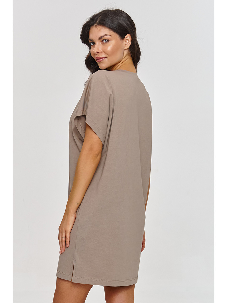 Robe de jour model 209641 Makadamia