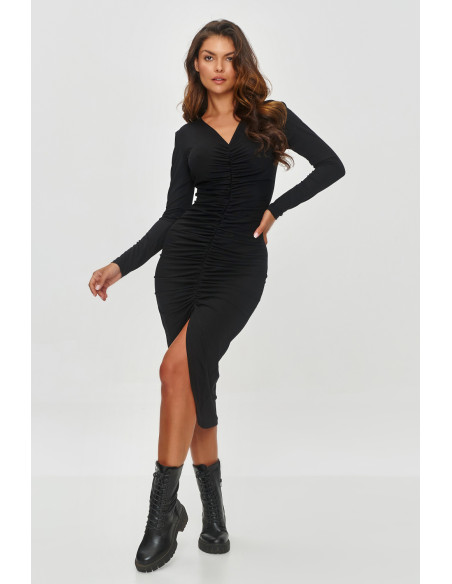 Robe de jour model 200071 Makadamia