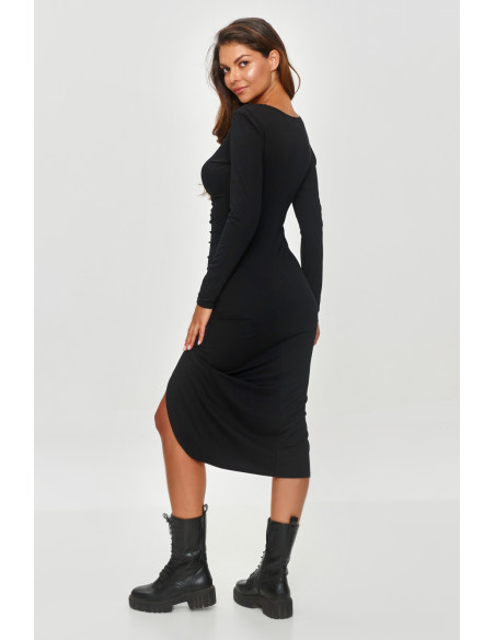 Robe de jour model 200071 Makadamia
