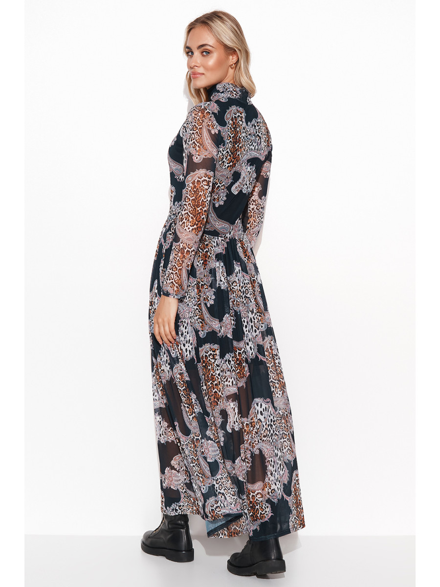 Robe de jour model 170083 Makadamia