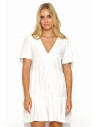 Robe de jour model 192946 Makadamia