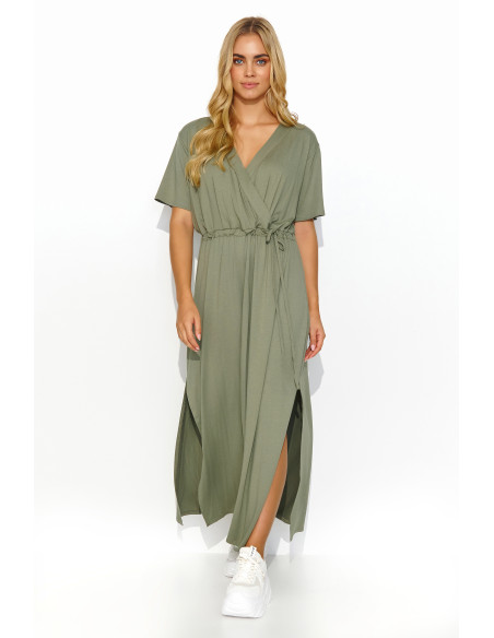Robe de jour model 193214 Makadamia
