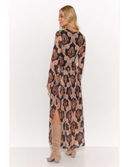 Robe de jour model 184804 Makadamia