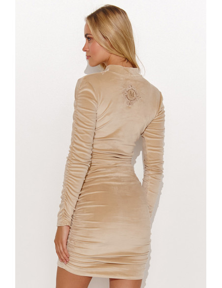 Robe de jour model 185225 Makadamia