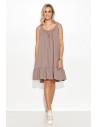 Robe de jour model 164193 Makadamia