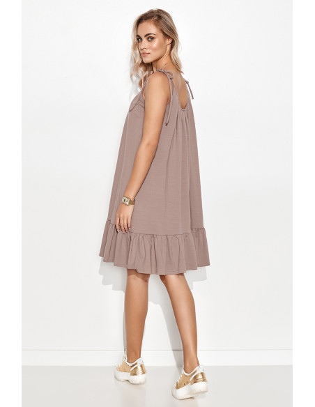 Robe de jour model 164193 Makadamia