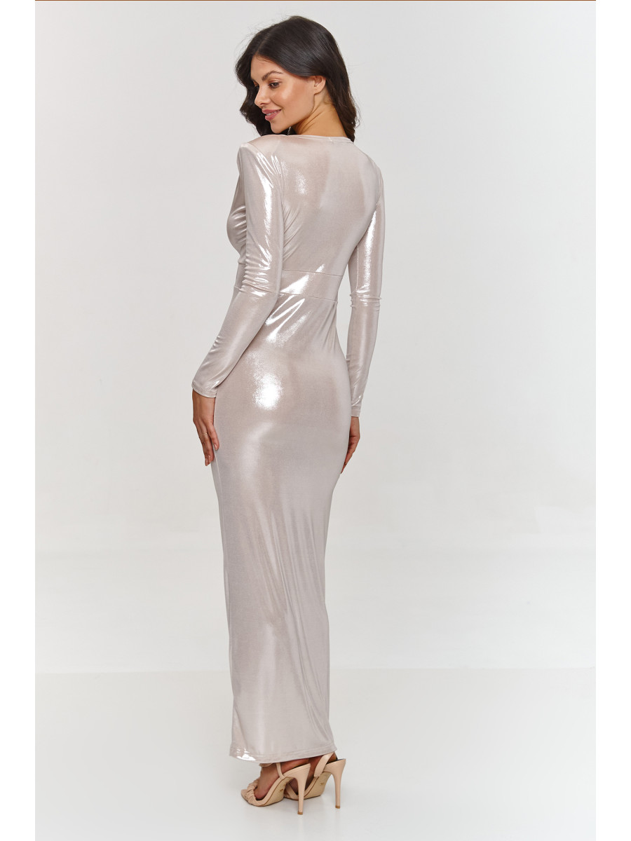 Robe longue model 209575 Makadamia