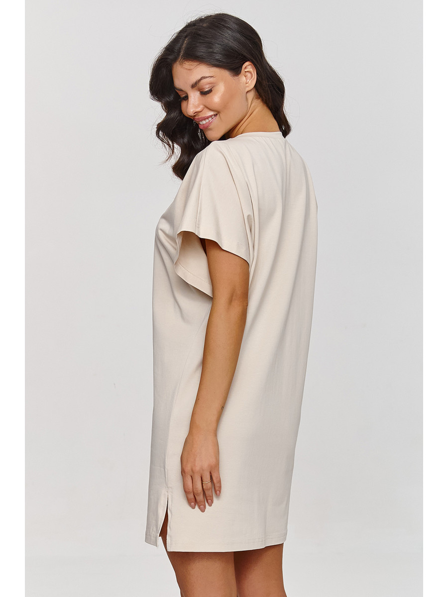 Robe de jour model 209642 Makadamia